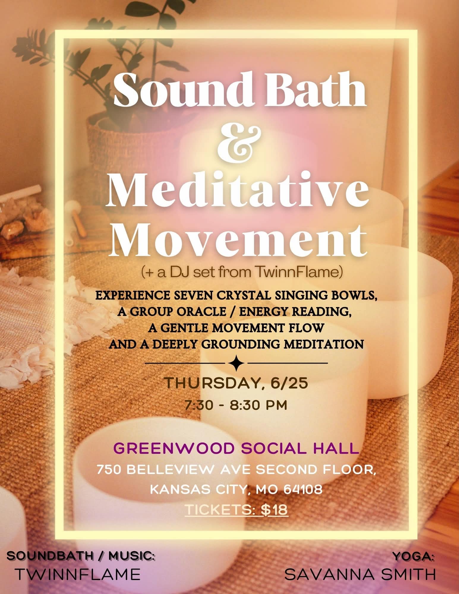 Sound Bath & Meditative Movement