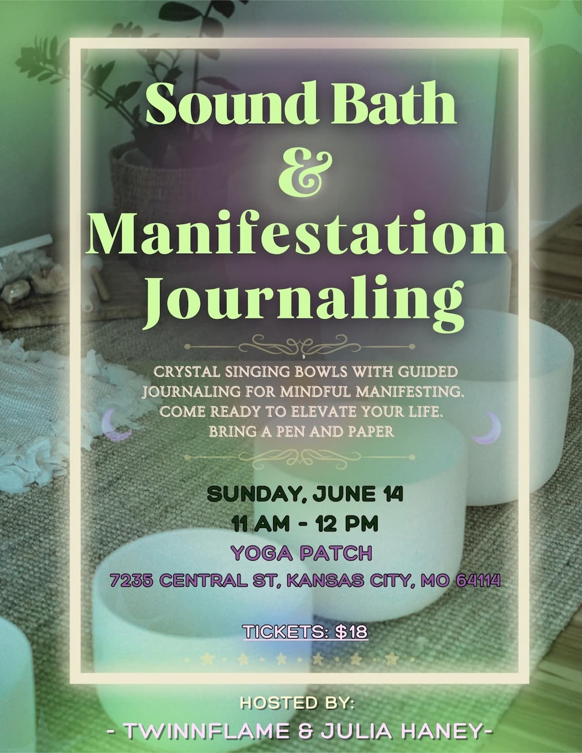 Sound Bath & Manifestation Journaling